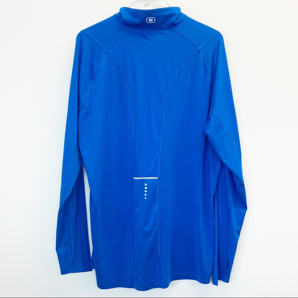 Arbonne Phytosport 1/4 Zip Blue Longsleeve Top XL - Picture 2 of 5